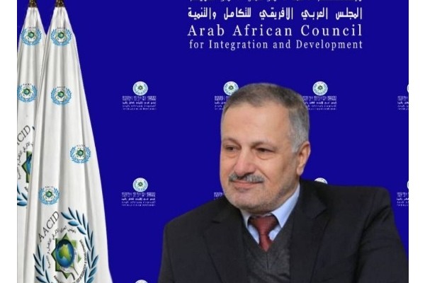 السفير عماد طارق الجنابي رئيس المجلس AACID والسفير هشام عبدالكريم رئيس منظمة Refai يوقعان اتفاقيات دولية مع كبرى الشركات الاجنبية